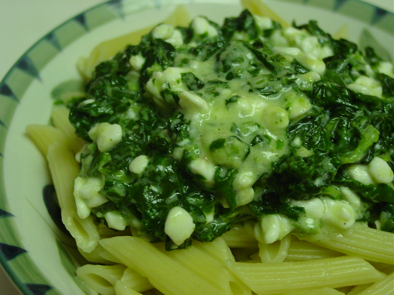 ❦ Easy SPINACH SAUCE FOR PASTA
