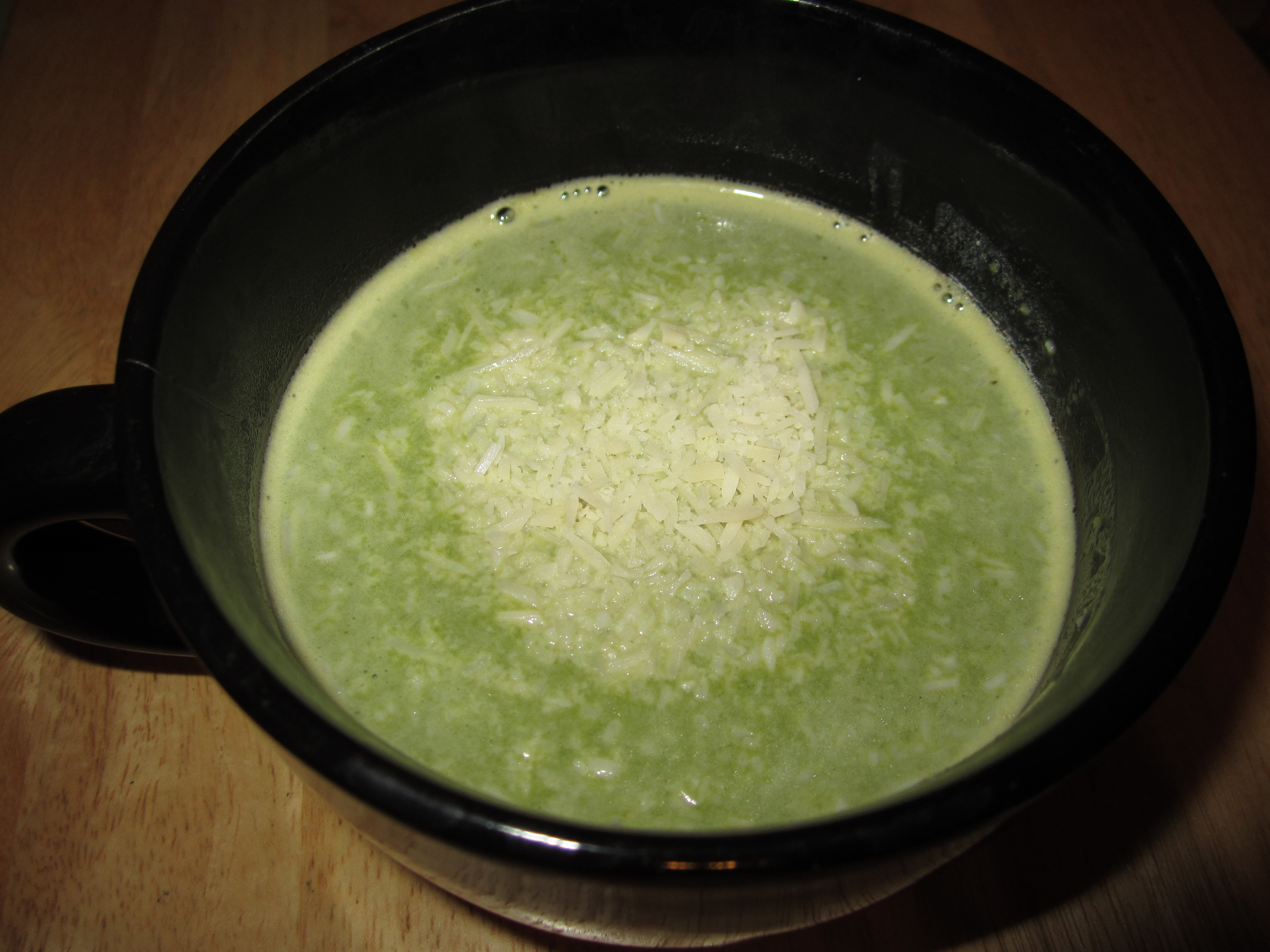 SPINACH GARLIC SOUP