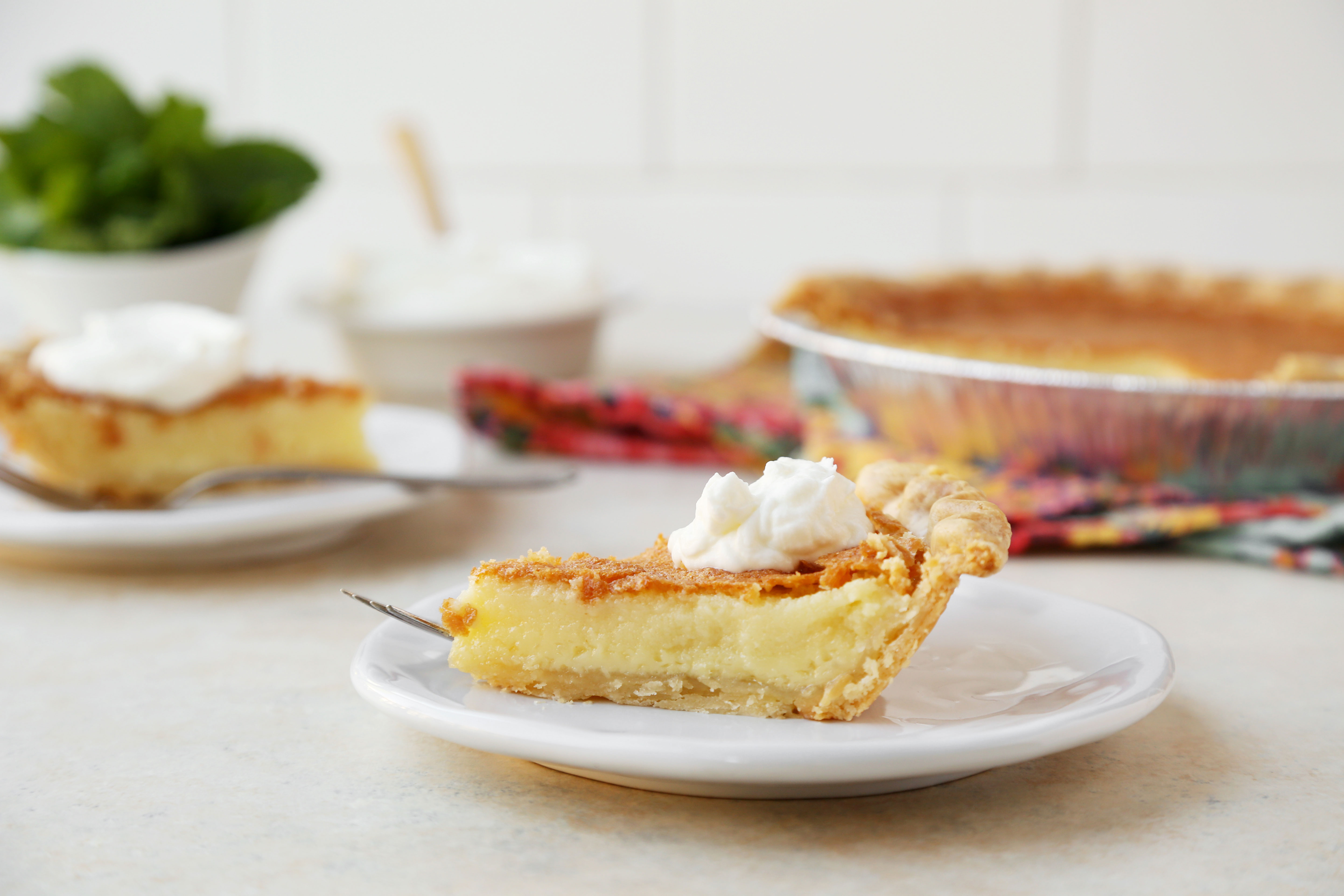 OLD FASHION BUTTERMILK PIE