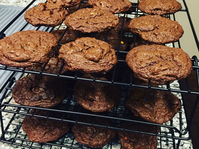 CHOCOLATE CHEWY COOKIES