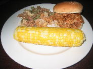 CROCK POT OLD SOUTH PULLED PORK ON A BUN