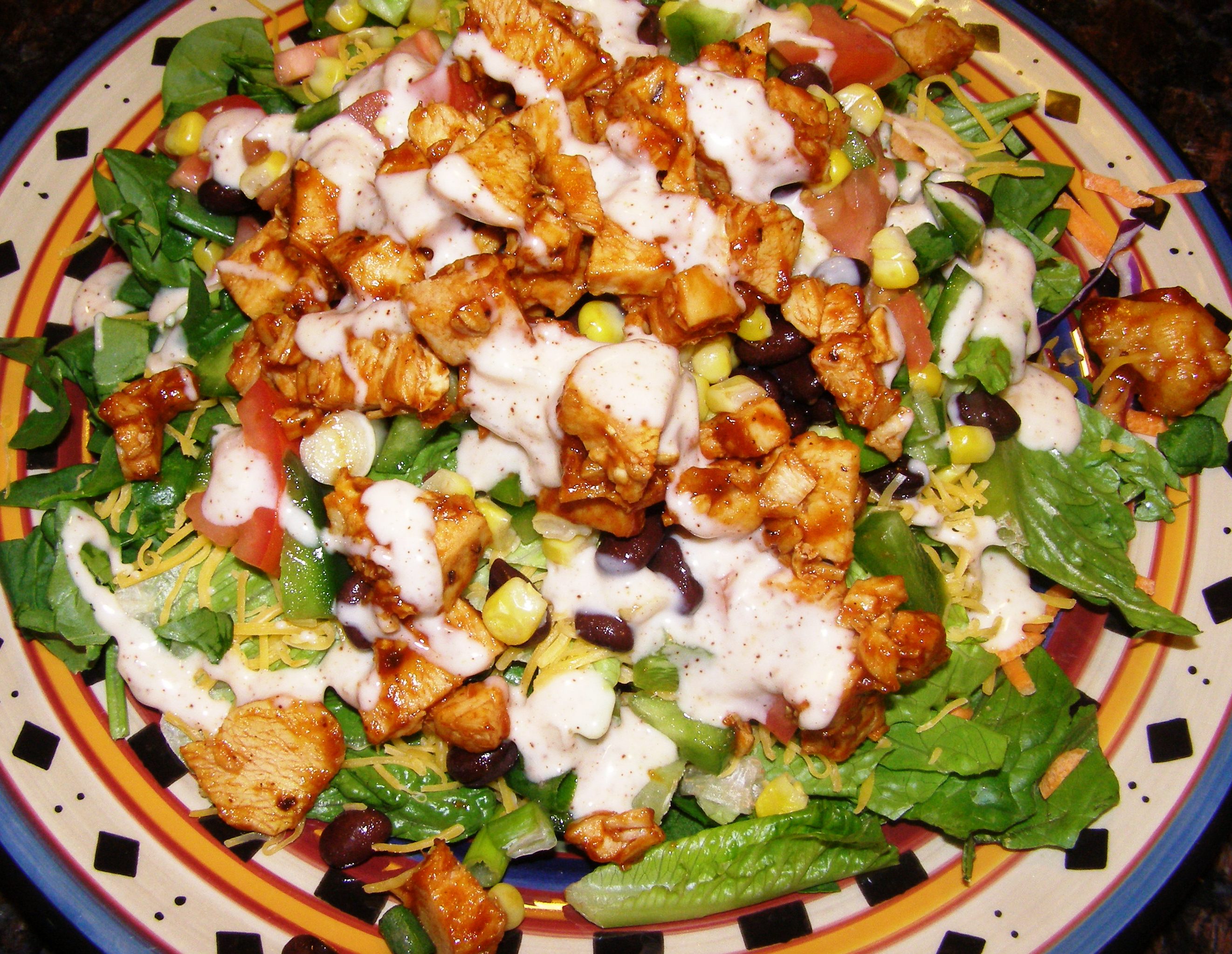 BBQ RANCHERO CHICKEN SALAD