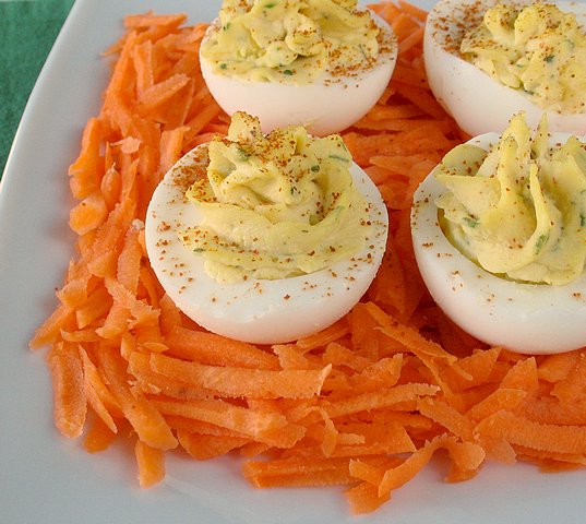 KITTENCAL'S BEST DEVILED EGGS