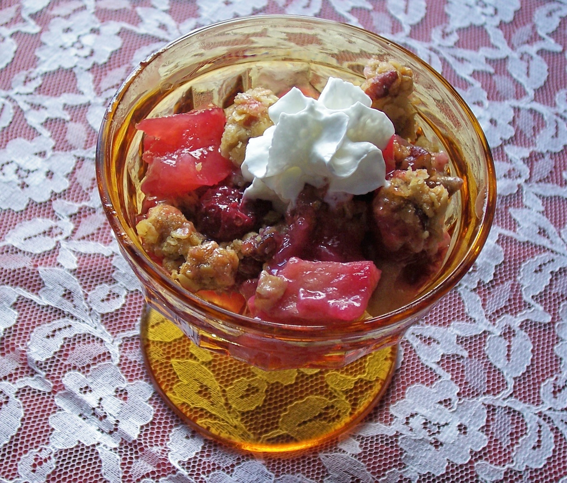 CRANBERRY APPLE CASSEROLE/CRISP