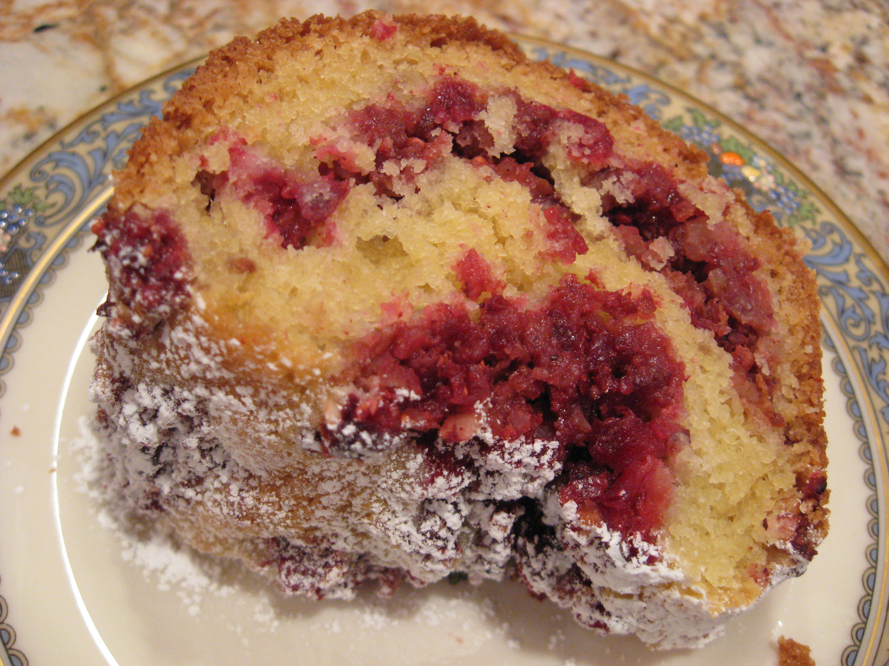 CRANBERRY TEA CAKE