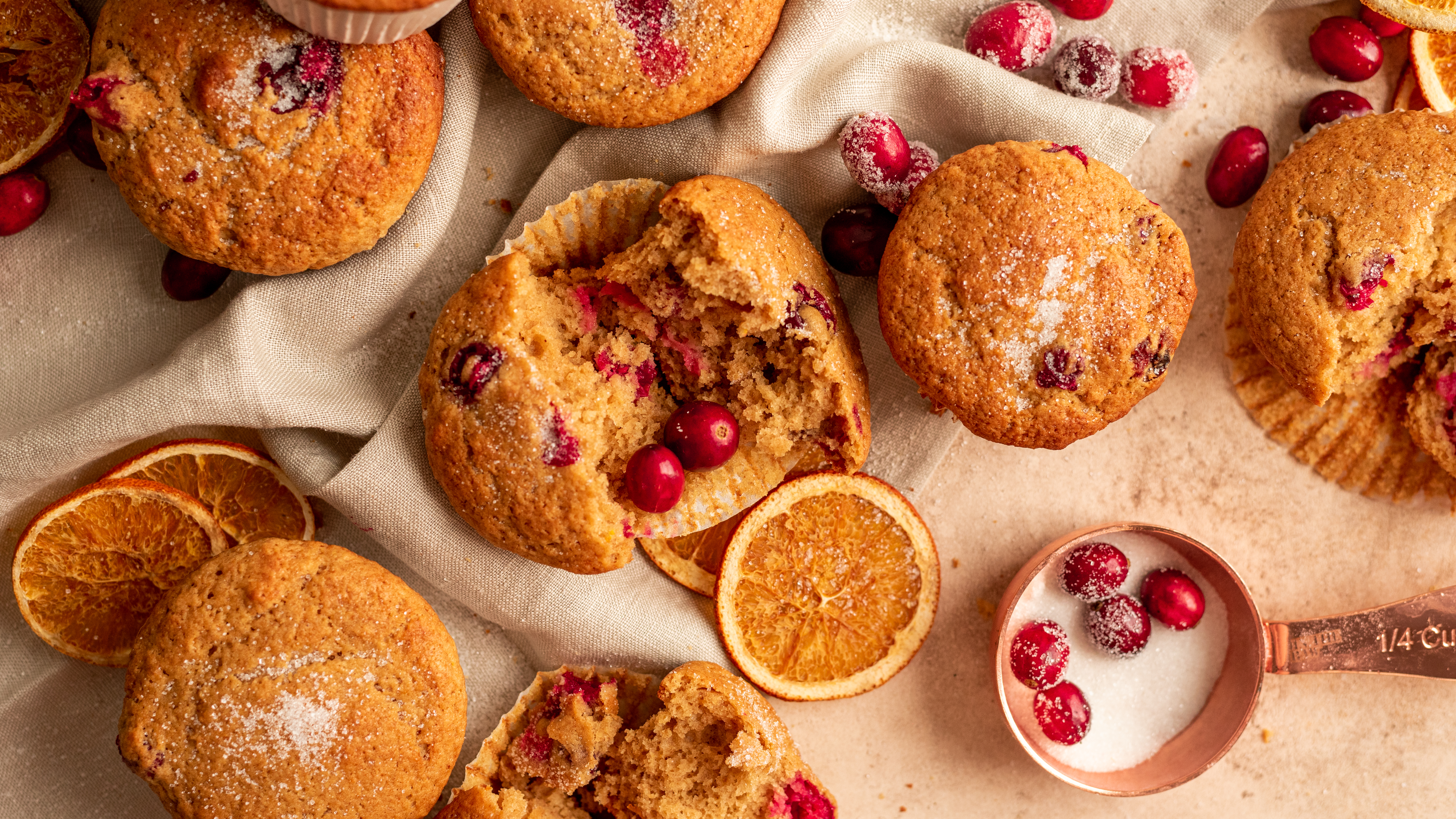 Cranberry Orange Muffins  Diabetic Friendly