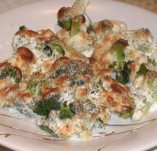 CREAMY PARMESAN BROCCOLI CREAMY PARMESAN BROCCOLI