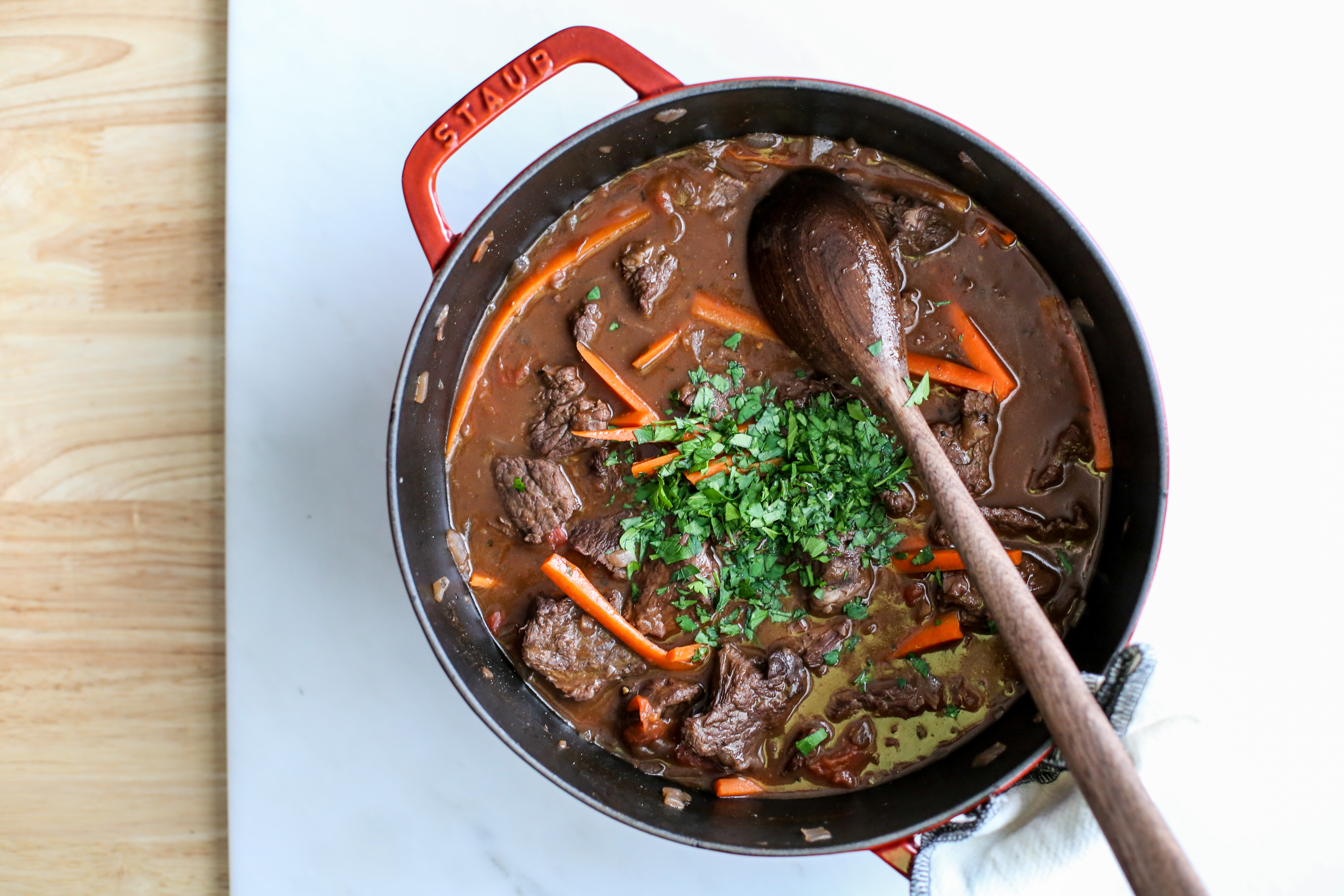 Argentinian Beef Stew (Carbonada Criolla) Recipe | Tischläufer