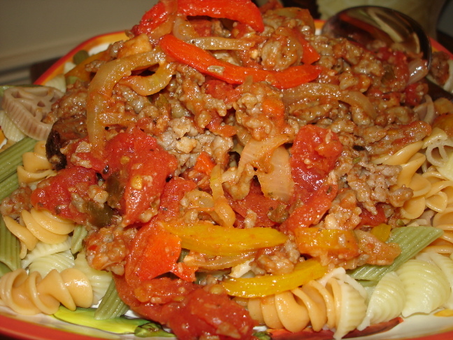 ITALIAN PEPPER AND SAUSAGE DINNER