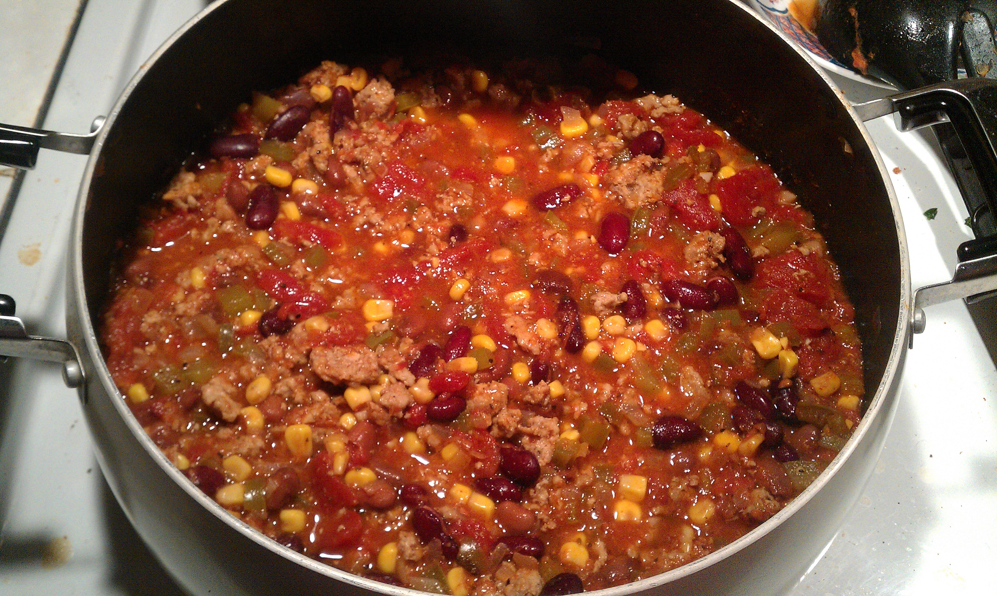 Delicious Ground Turkey Chili recipe - easy turkey chili