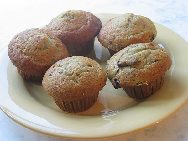 VERY BANANA CHOCOLATE CHIP MUFFINS