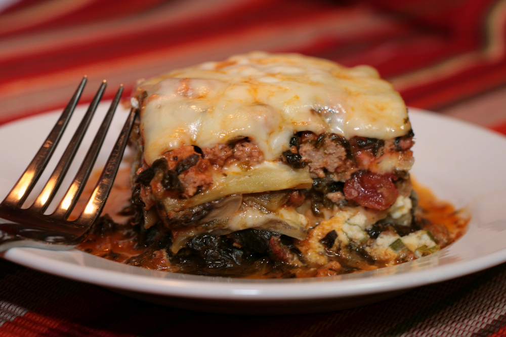 I LOST MY NOODLES! LOW CARB/SOUTH BEACH EGGPLANT LASAGNA