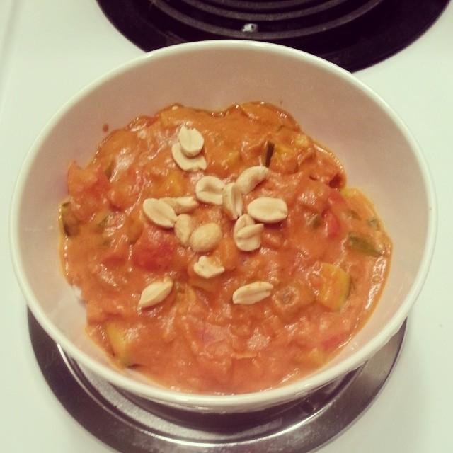 CHICKPEA & PEANUT STEW