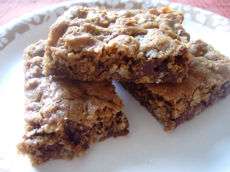OATMEAL CHOCOLATE CHIP BARS