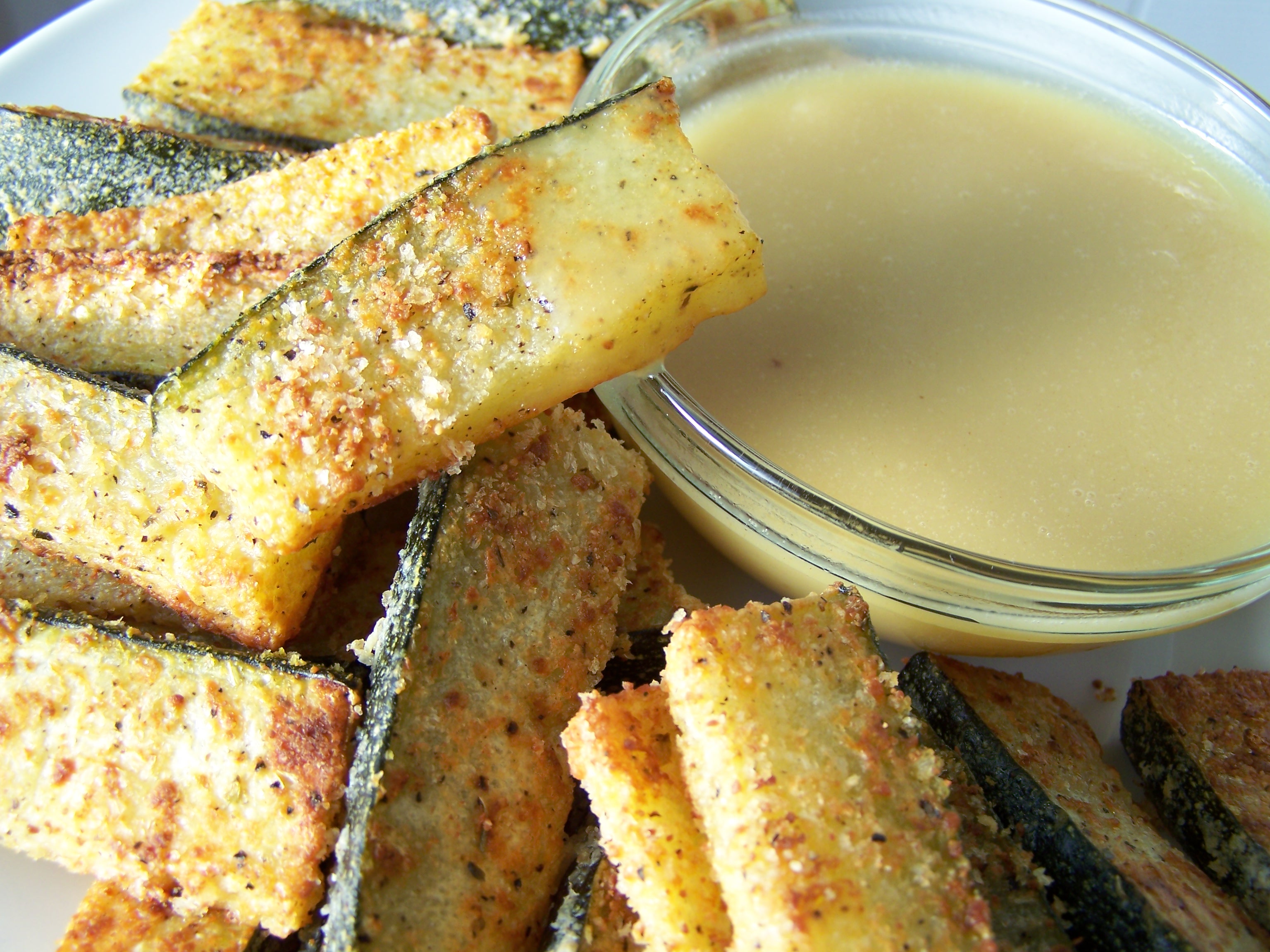 NAT'S OVEN BAKED ZUCCHINI STICKS