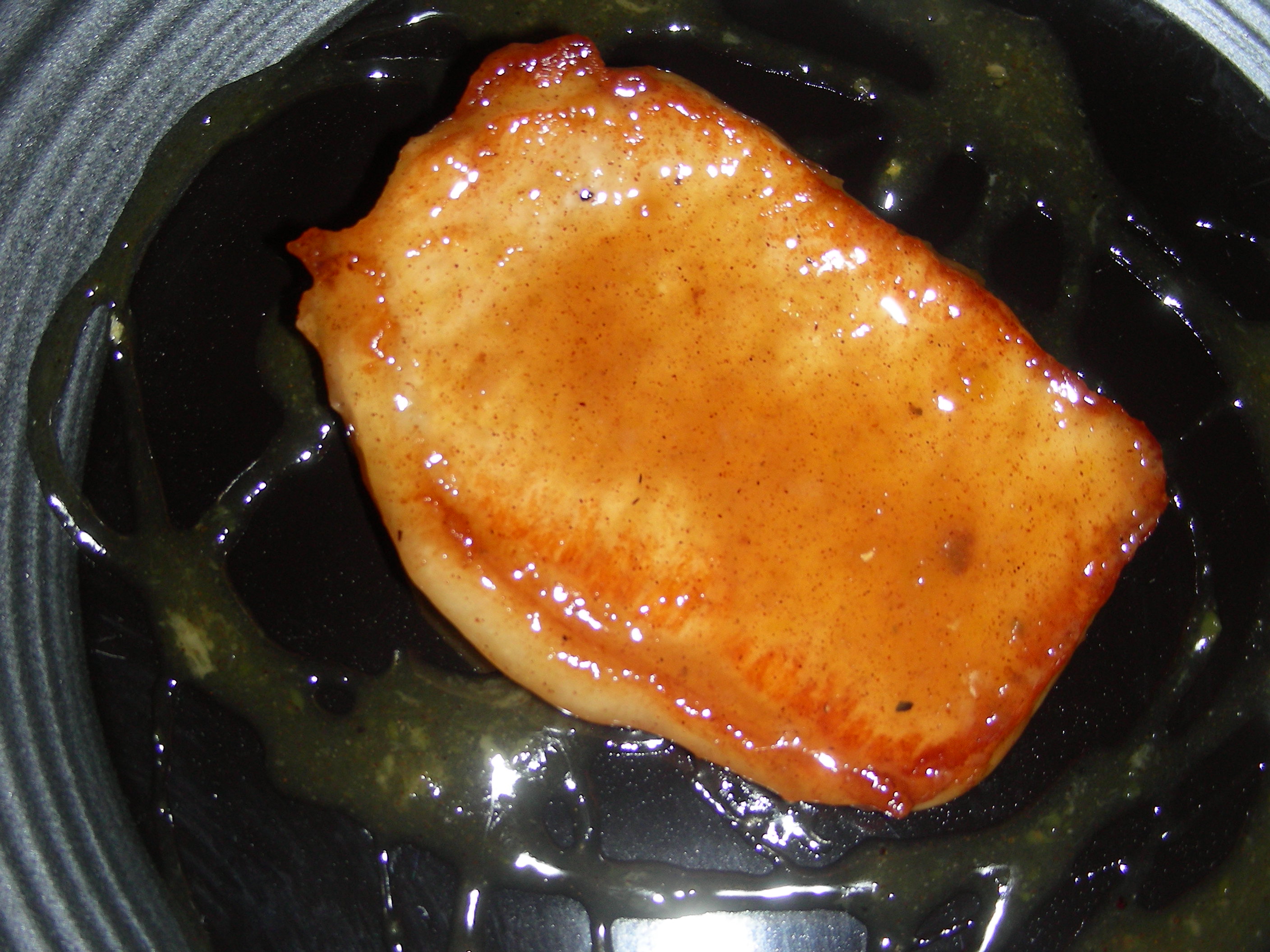 EASY AND QUICK HONEY- SPICE GLAZED PORK CHOPS