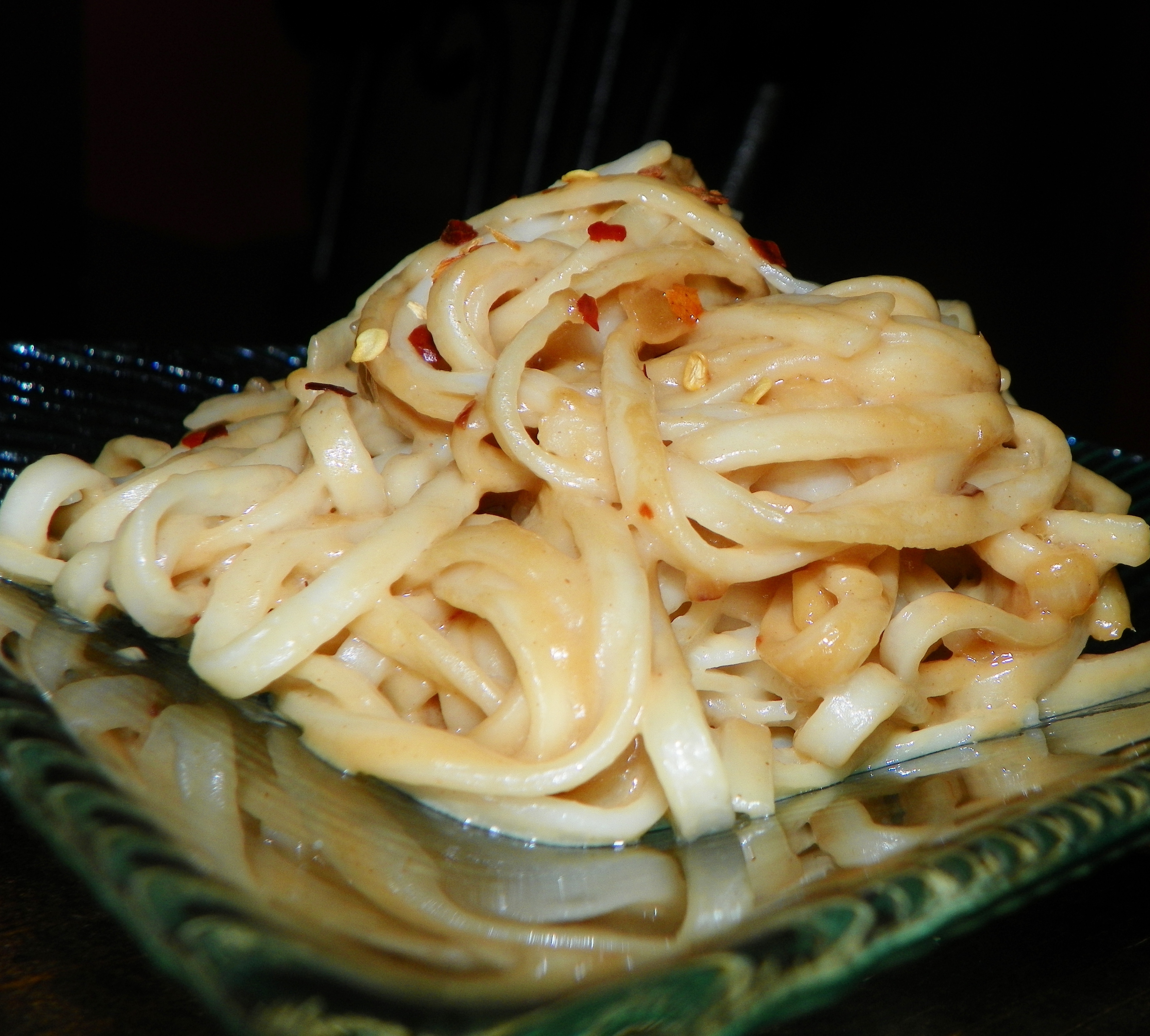 COLD PEANUT SOBA NOODLES