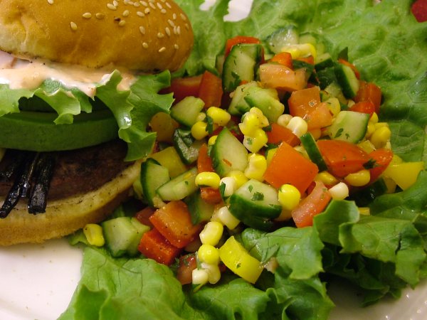 FIESTA CUCUMBER-CORN SALAD