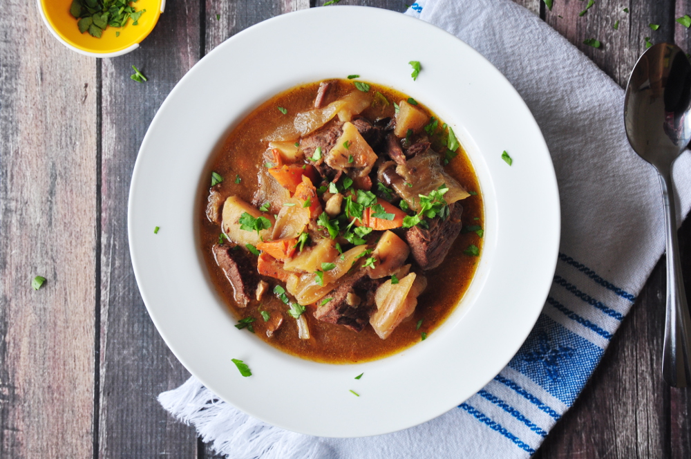 CROCK-POT BEEF STEW