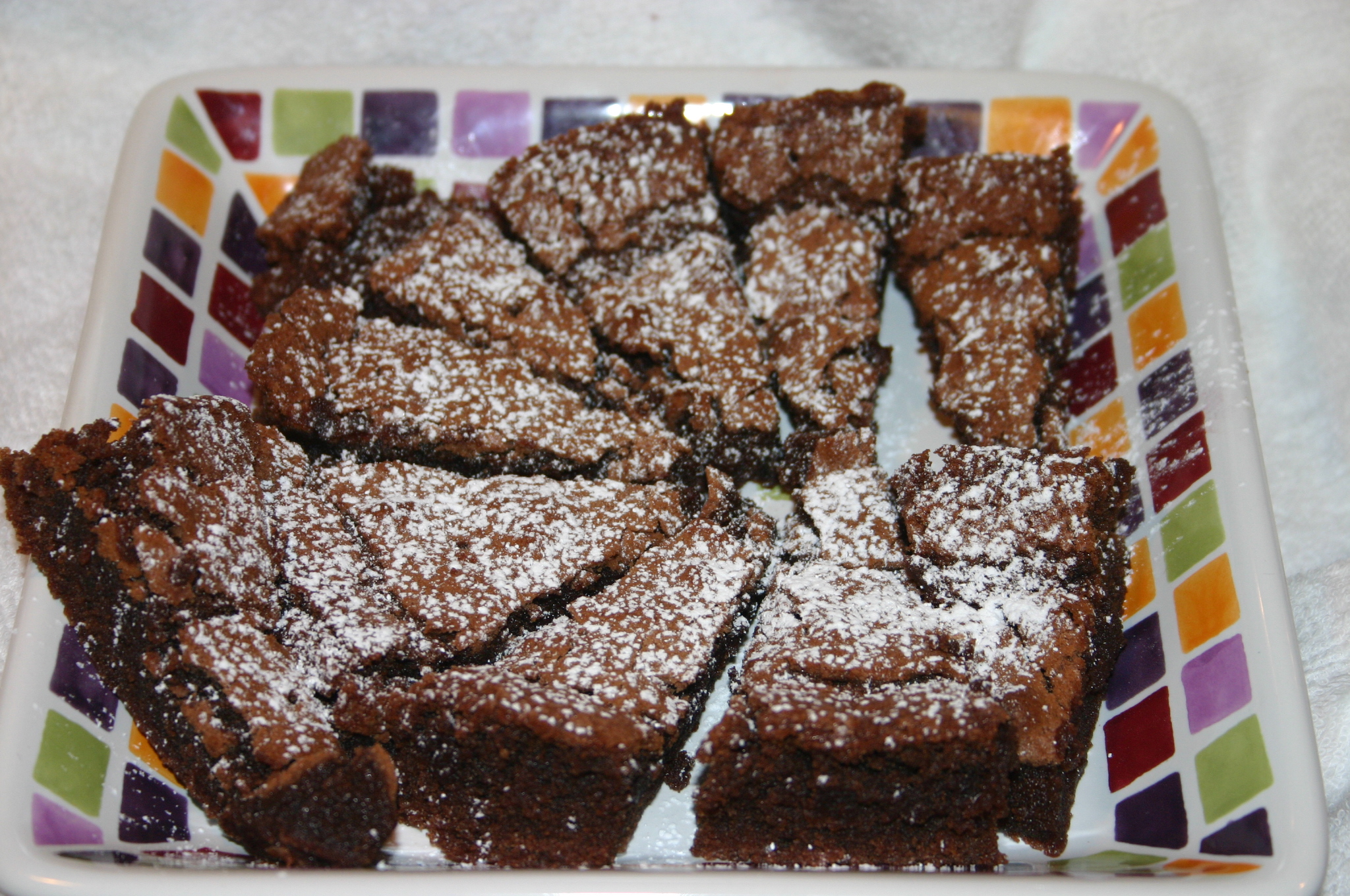 ONE BOWL BROWNIE PIE