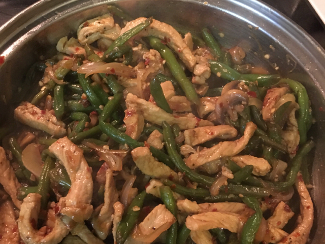 HOT SZECHUAN-STYLE GREEN BEANS