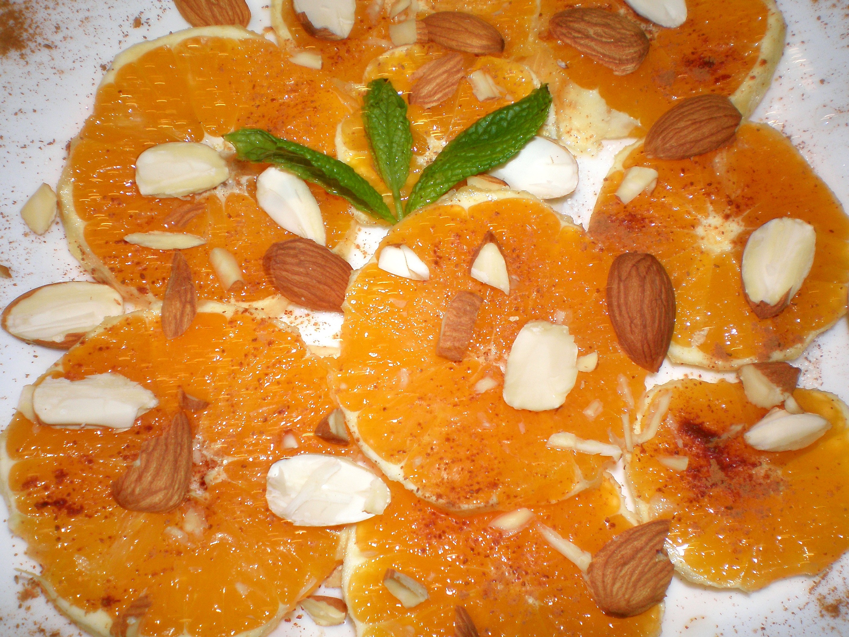 ORANGE FRUIT SALAD WITH CINNAMON