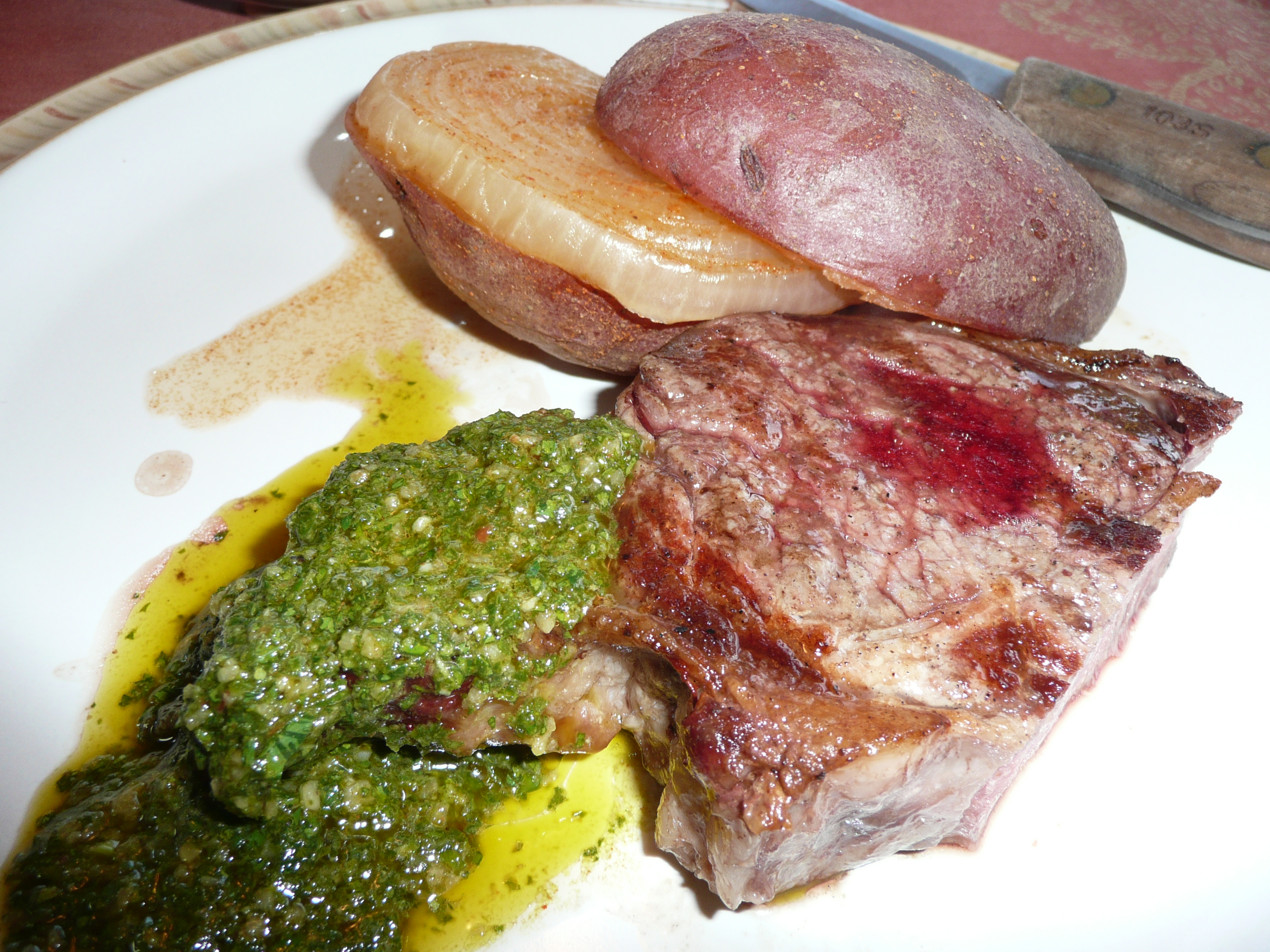 GRILLED POTATOES