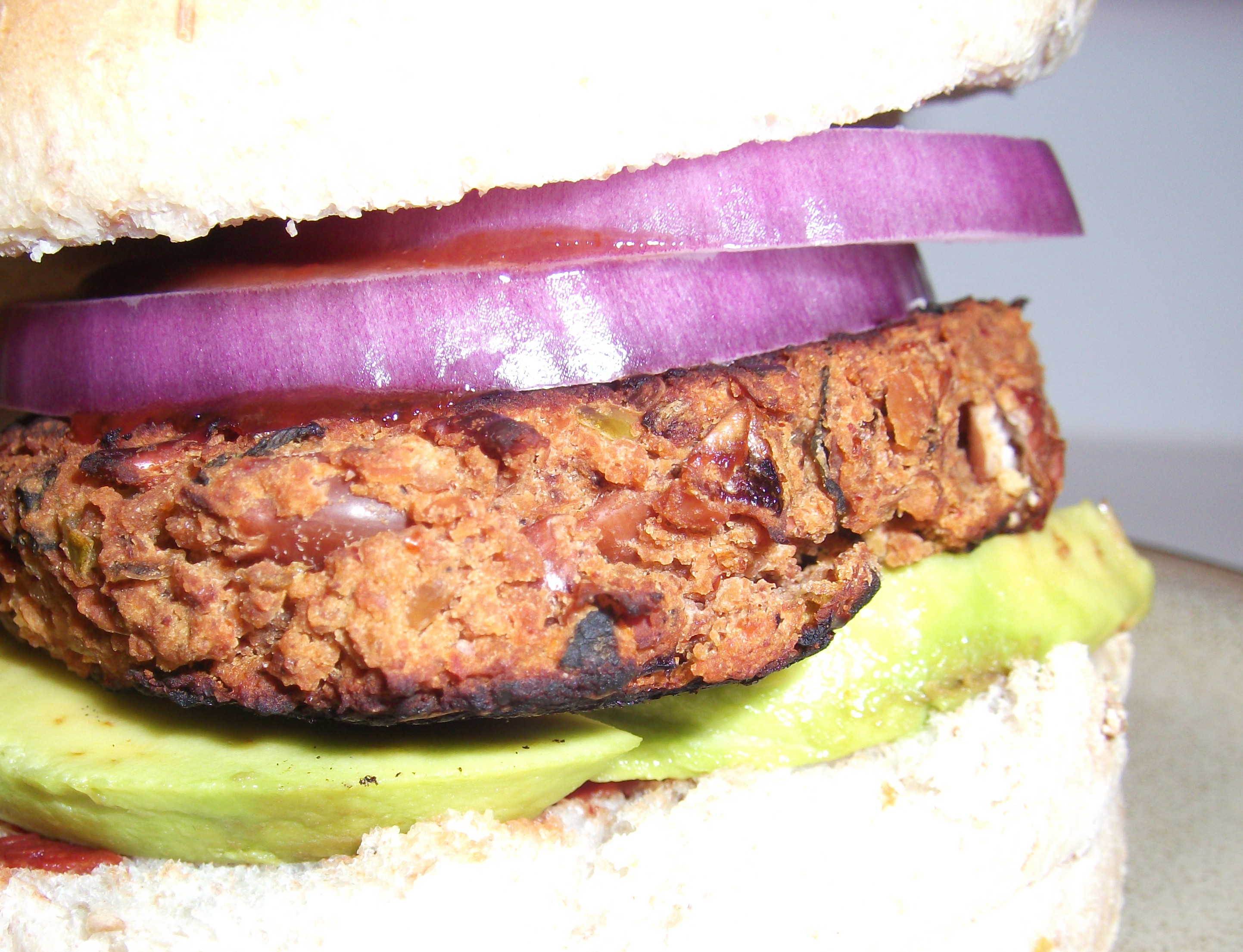 JALAPENO-RED BEAN-BBQ BURGERS