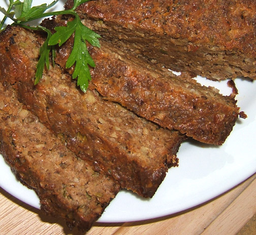 COTTAGE CHEESE ROAST (VEGETARIAN MEATLOAF)