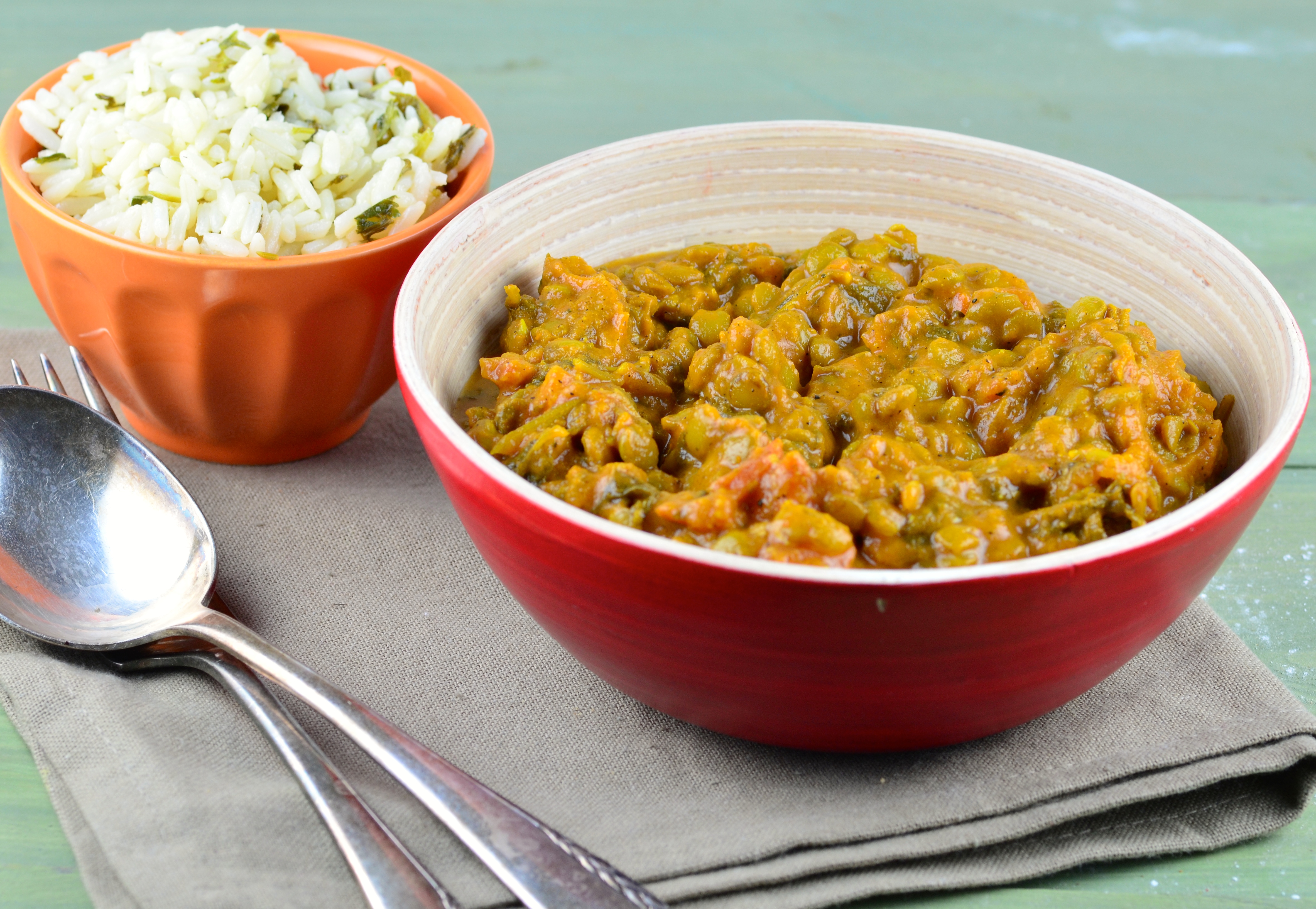 CAROL'S DAL CURRY (CURRIED LENTILS)