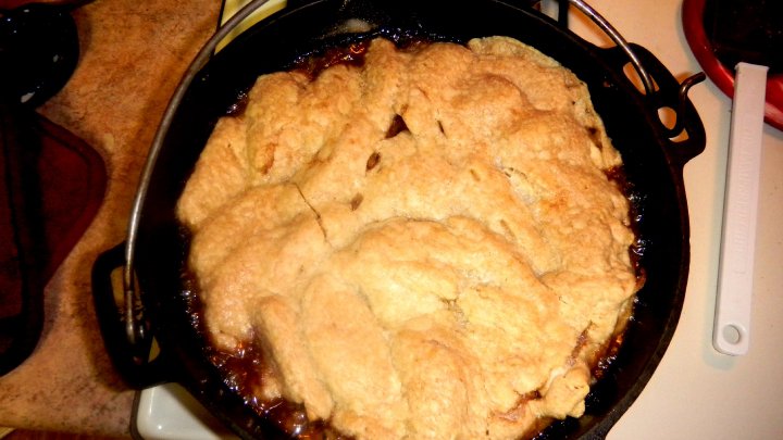 IRON SKILLET APPLE PIE