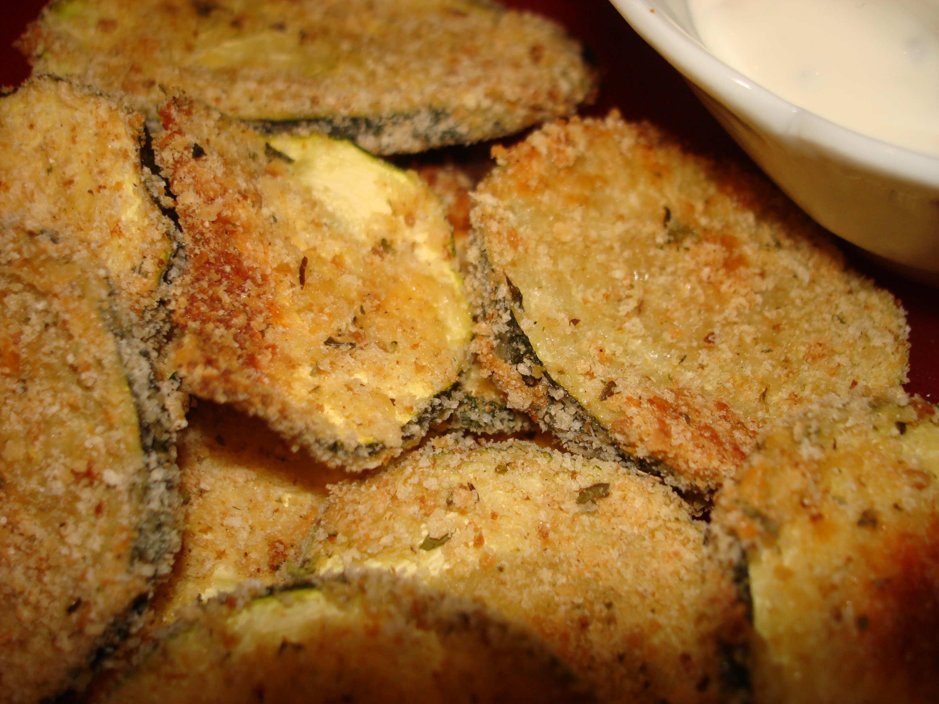 BREADED 'N BAKED ZUCCHINI CHIPS BREADED 'N BAKED ZUCCHINI CHIPS