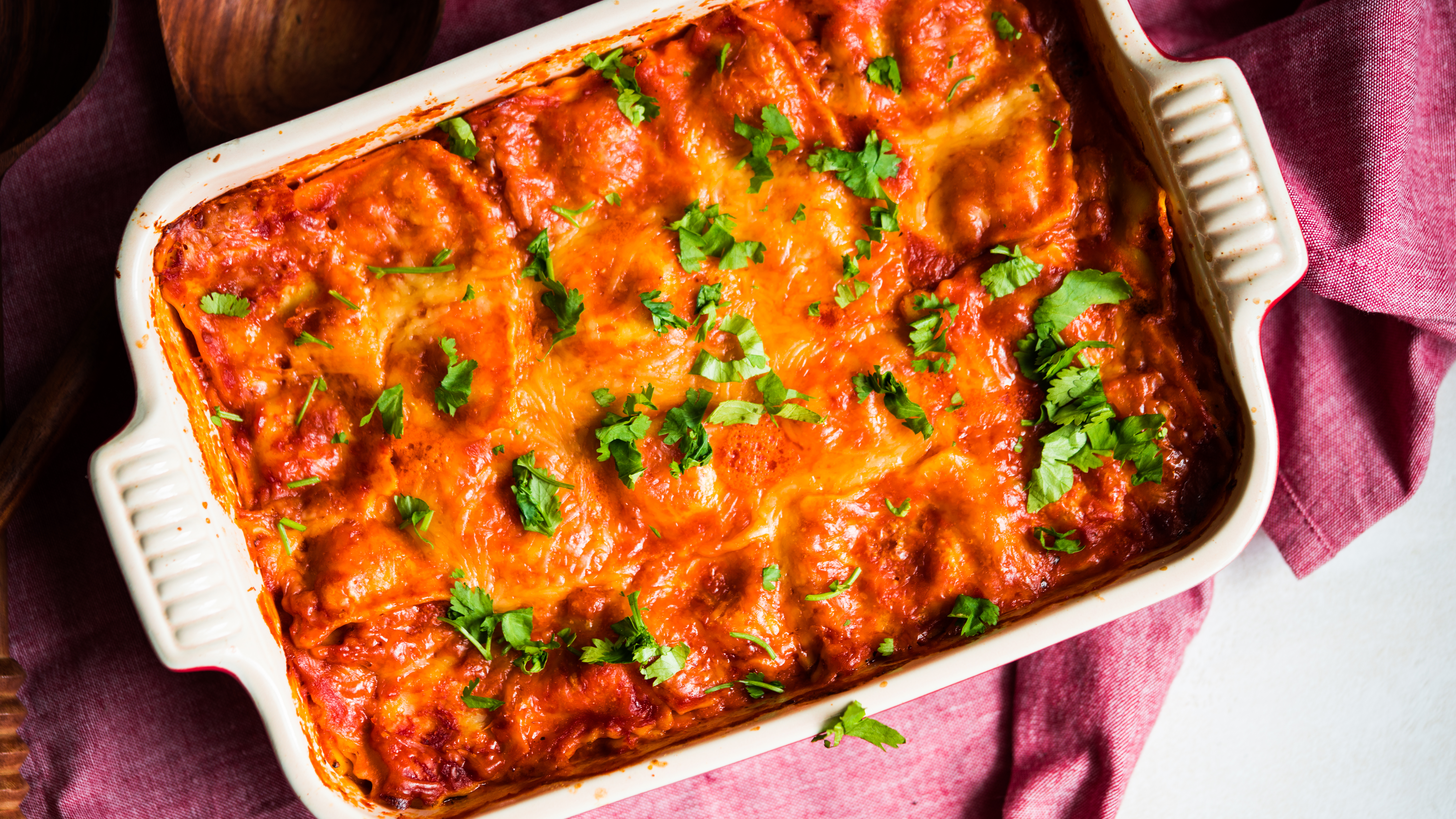 WEEKNIGHT RAVIOLI LASAGNA