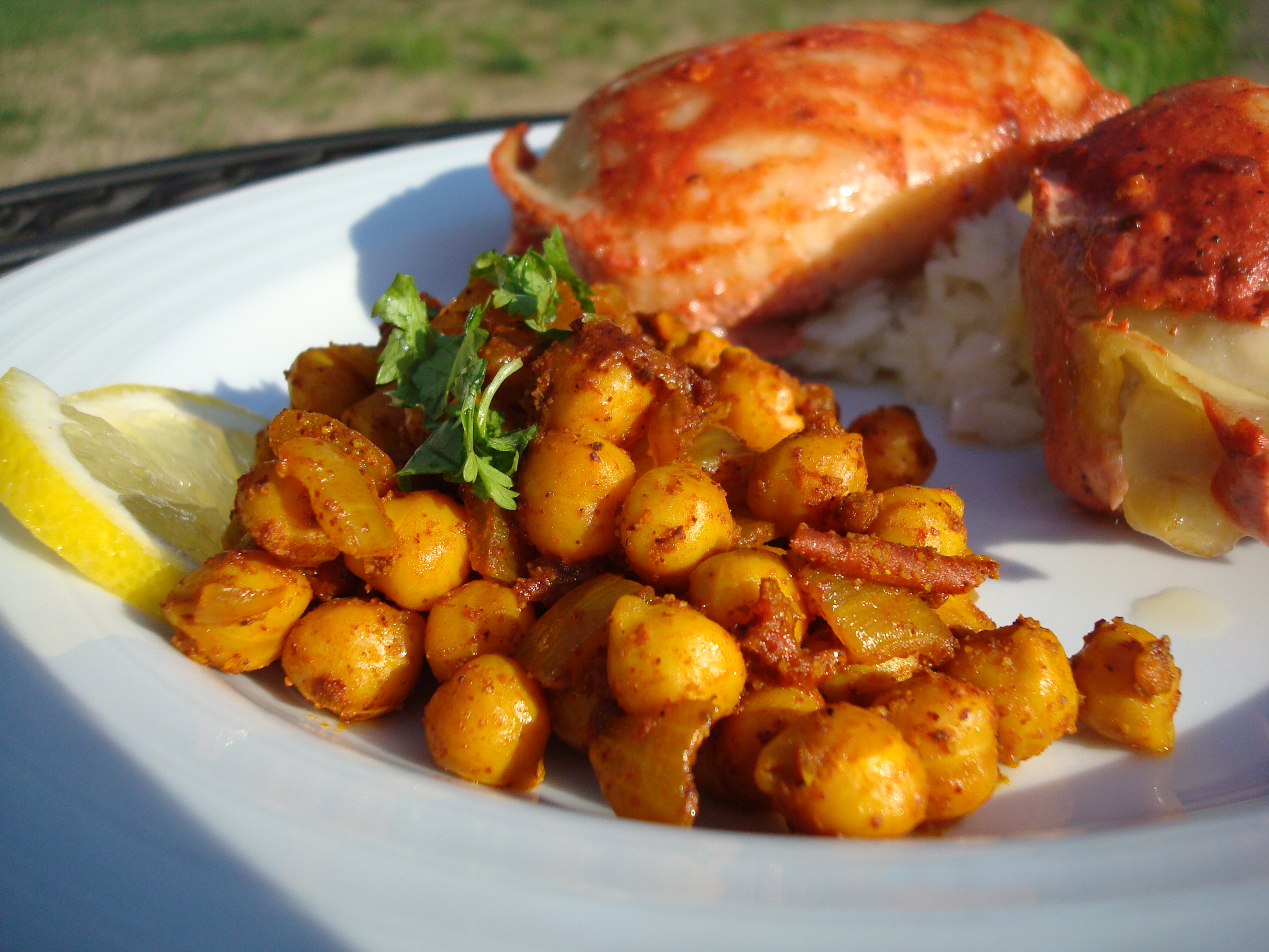 GARBANZO BEANS (CHOLE) GARBANZO BEANS (CHOLE)