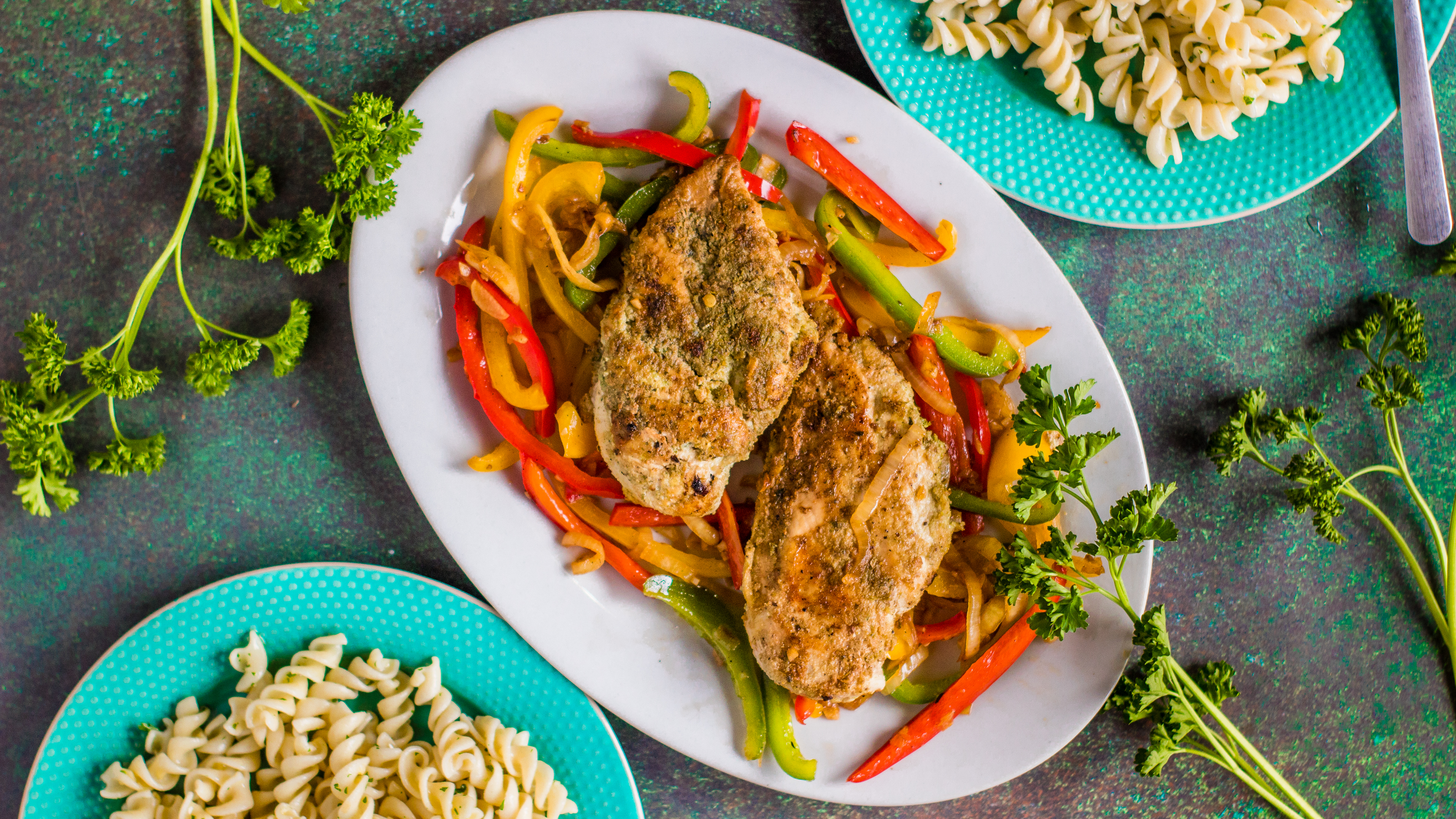 Boneless chicken breast recipes with bell peppers