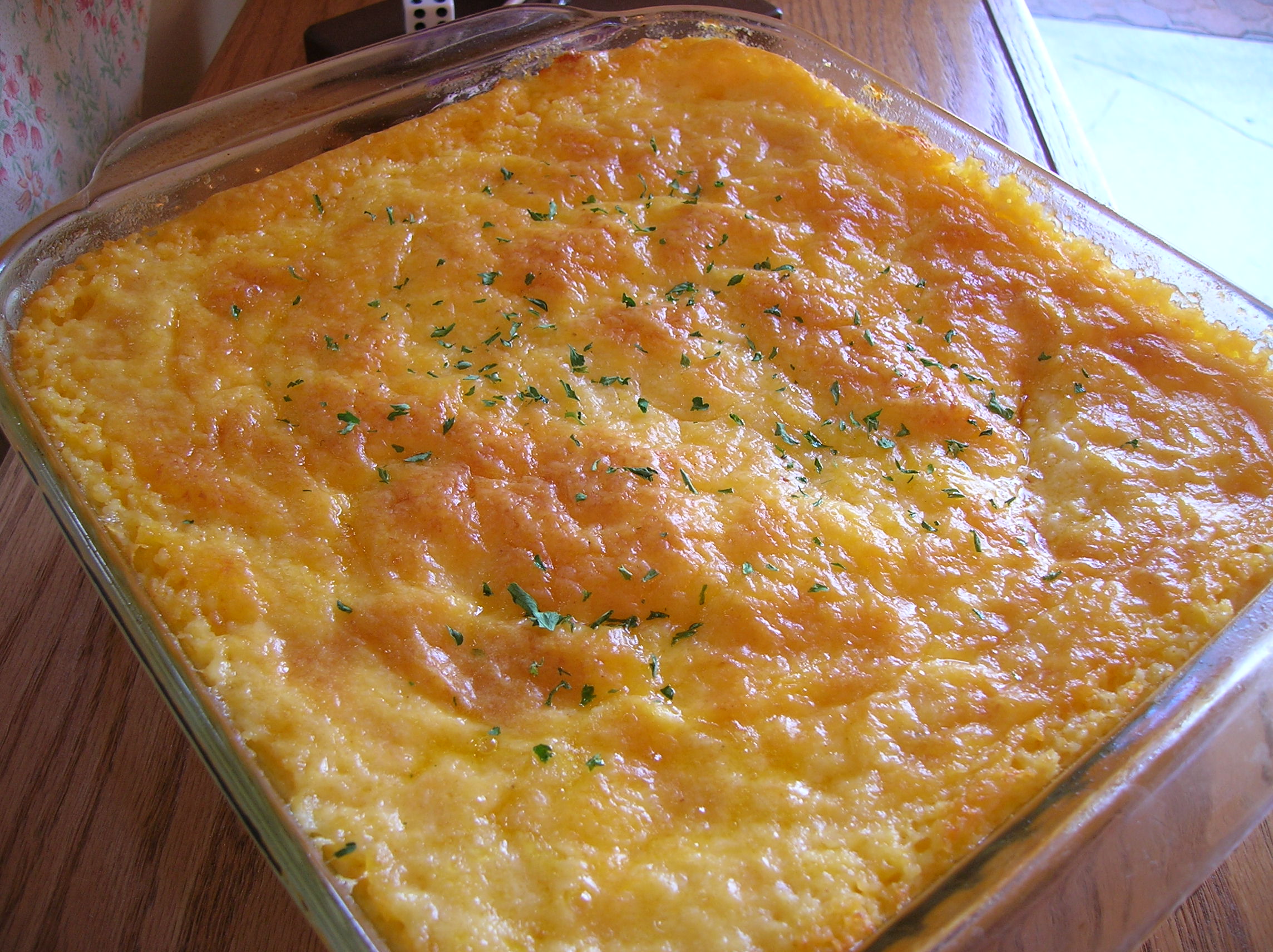 CHEESY GRITS CASSEROLE