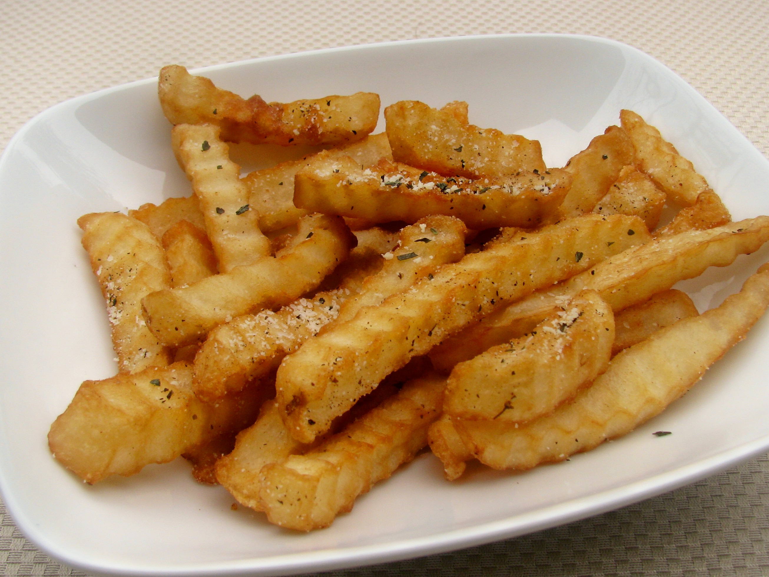 Perfectly Baked Italian Herb French Fries