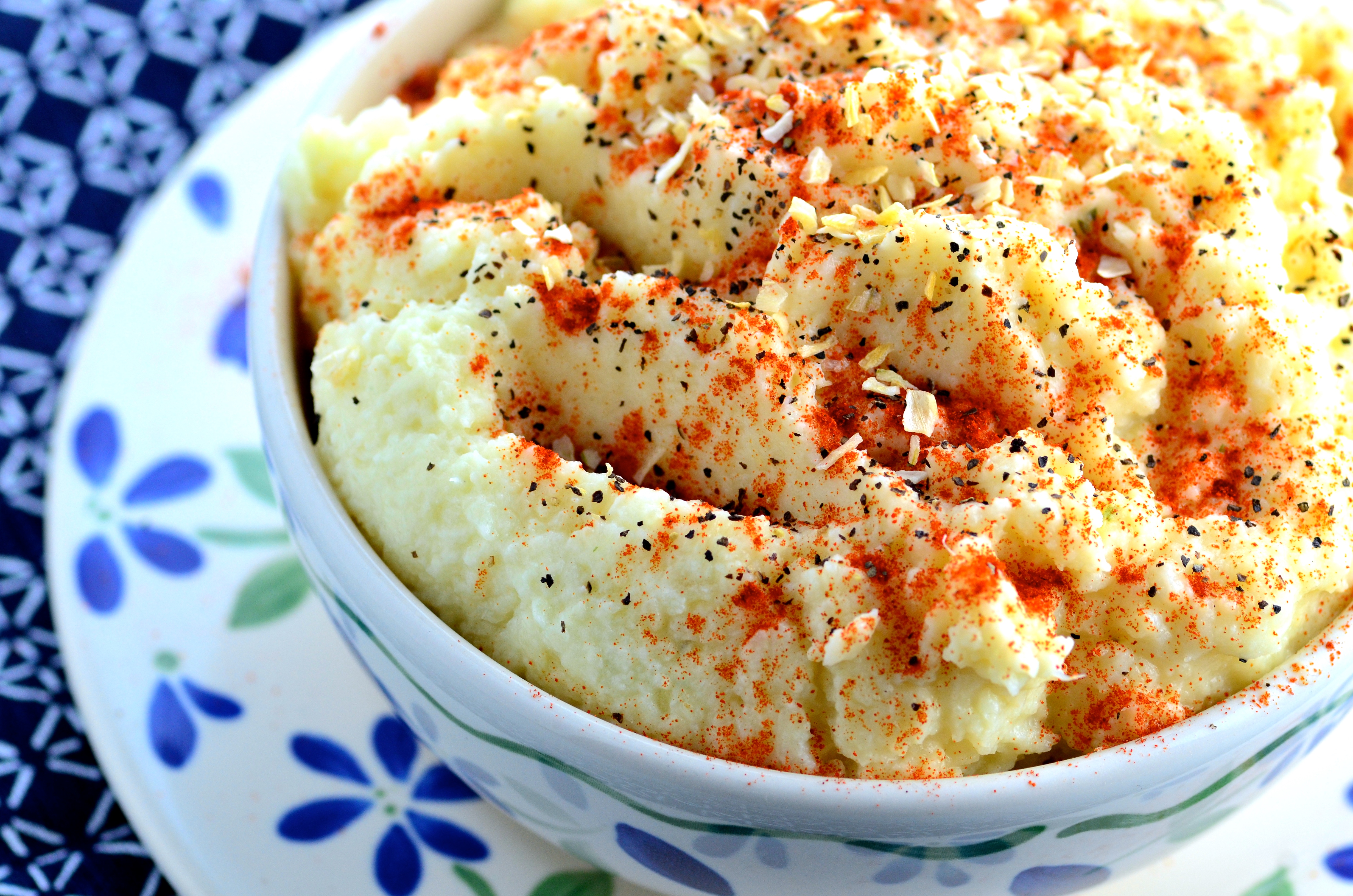 ANOTHER MOCK MASHED POTATOES (MASHED CAULIFLOWER)-LOW CARB