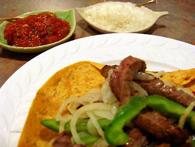 FAJITAS DE RES AL TEQUILA - BEEF FAJITAS WITH TEQUILA