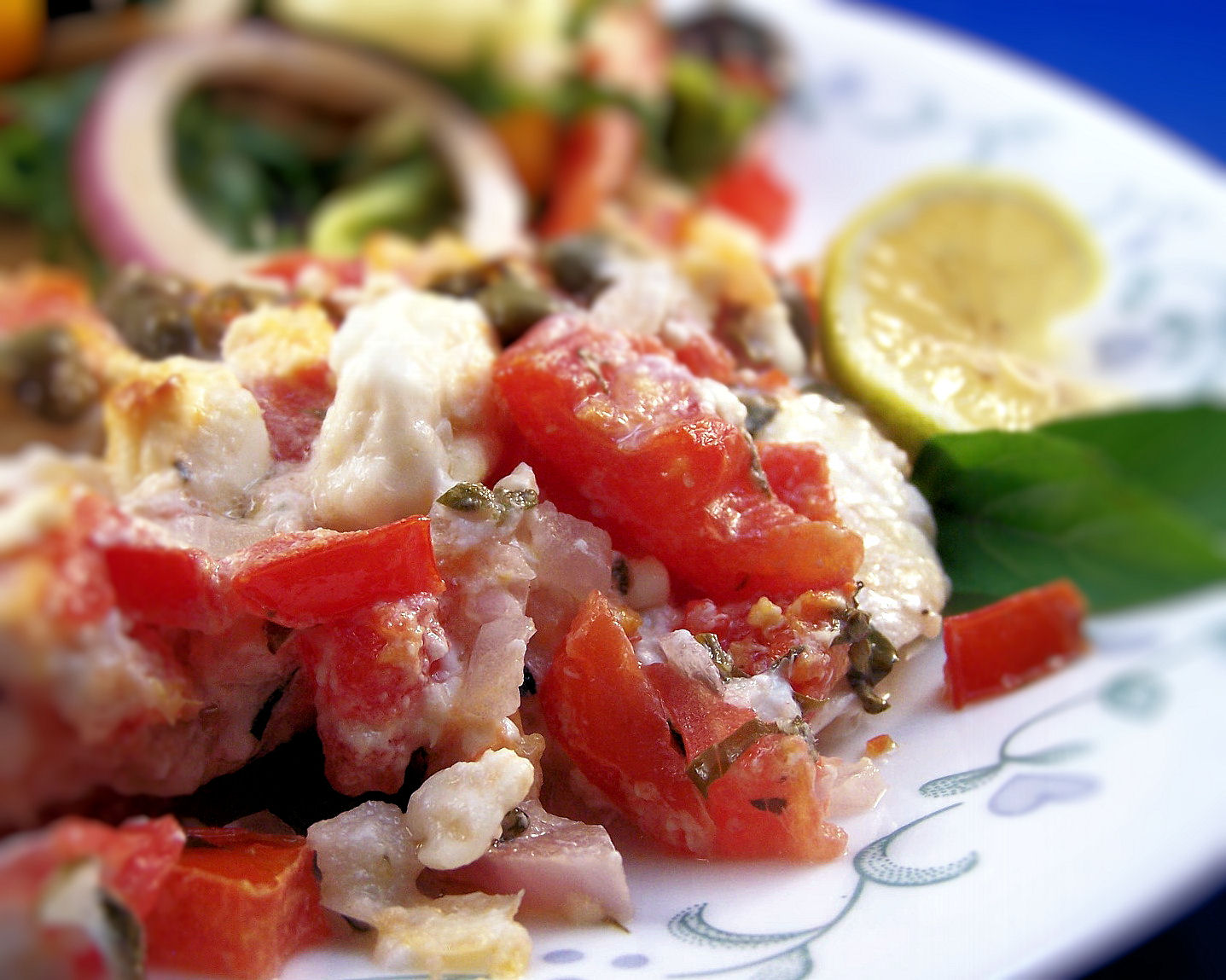 MEDITERRANEAN STYLE ORANGE ROUGHY