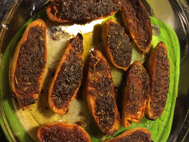 CAJUN BAKED SWEET POTATO