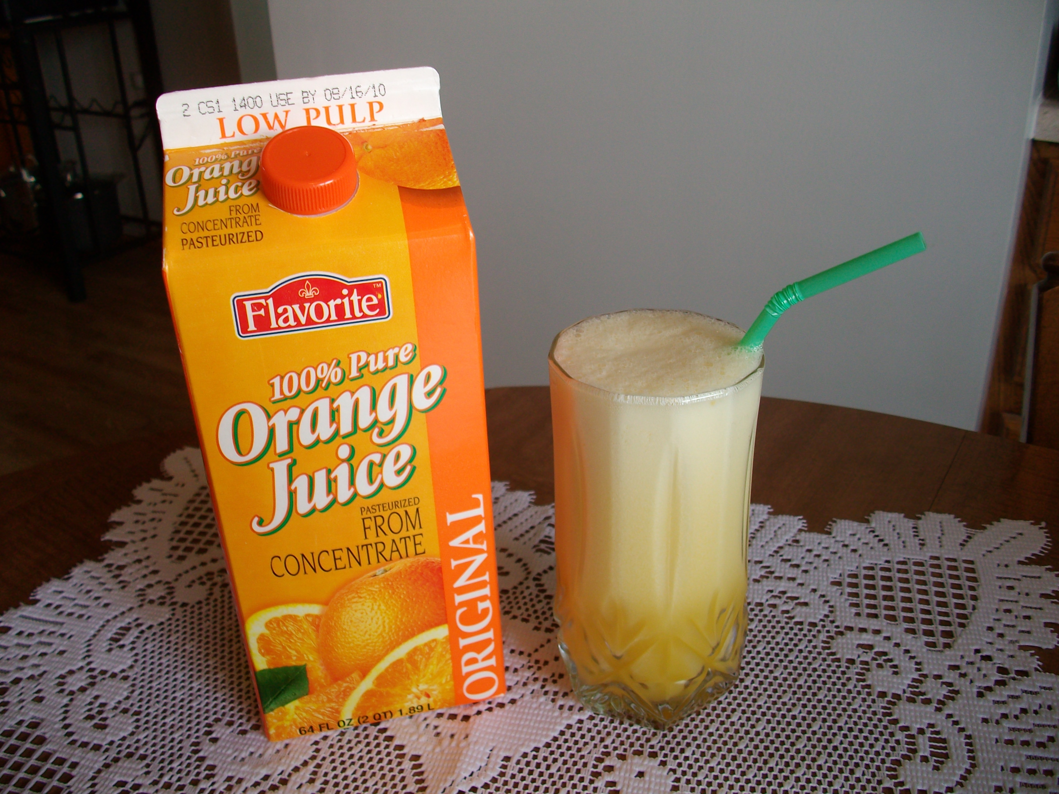 ORANGE JULIUS KNOCK-OFF!!!