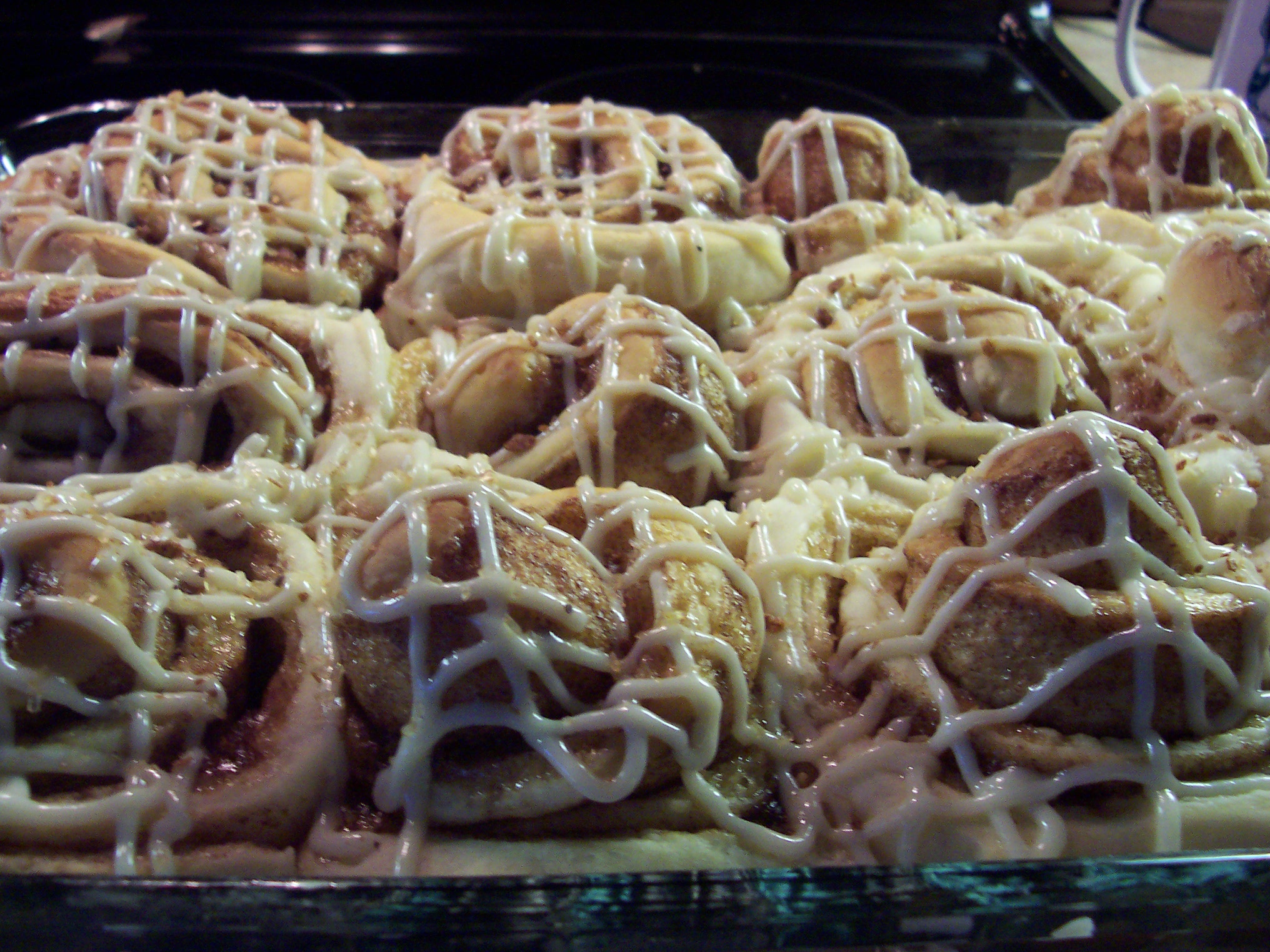 CAKE MIX CINNAMON ROLLS