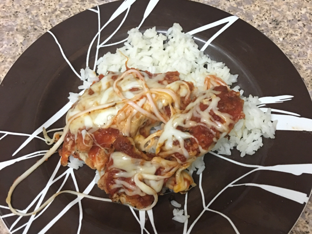 CHICKEN PARMESAN - LOW FAT