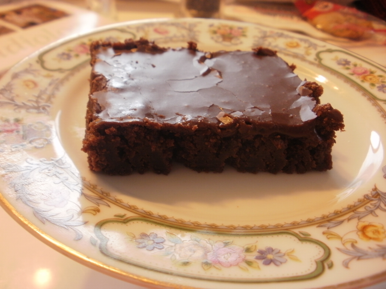 BEST BROWNIES WITH FROSTING