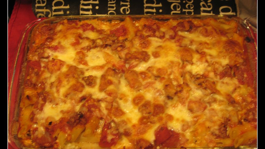 Healthy Baked Mostaccioli Recipe Genius Kitchen