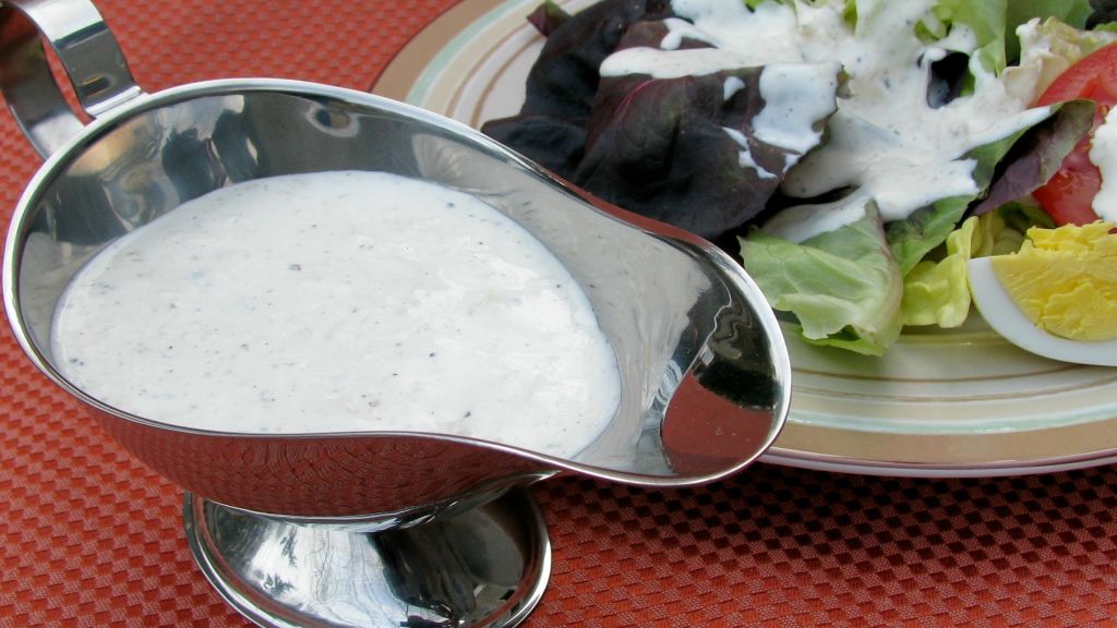 Growlies Parmesan Peppercorn Salad Dressing Recipe Genius Kitchen