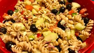Greek Pasta Salad Recipe Greek Food Com