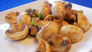 Teriyaki Spicy Mushrooms Recipe Food Com