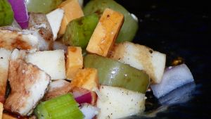 Chicken Salad With Raspberry Vinaigrette Recipe Food Com